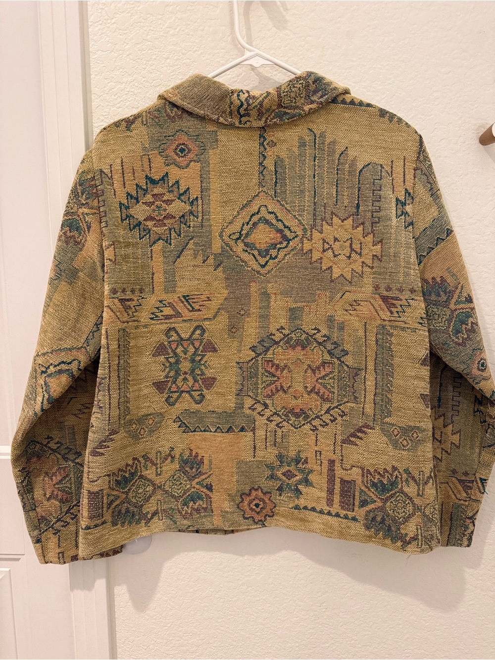 G.W. division of graff Patterned Blazer Jacket - Mustard Multi